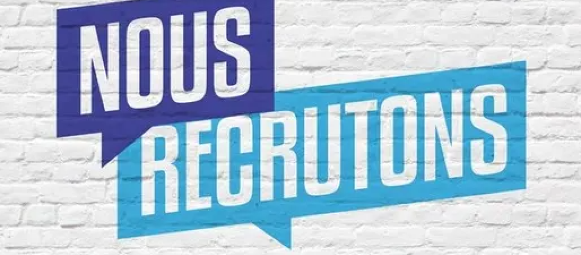nous recrutons